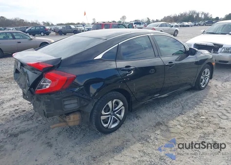 2016 Honda Civic Lx from USA, damaged, VIN 19XFC2F53GE065555